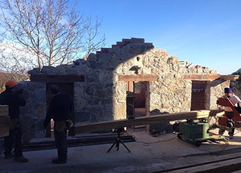 Reforma de horno en Ereño